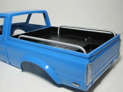 Pair Aluminum Bed Rail Bar for Tamiya 1/10 R/C Toyota Hilux Mountainer Pick Up - Image 1 of 4