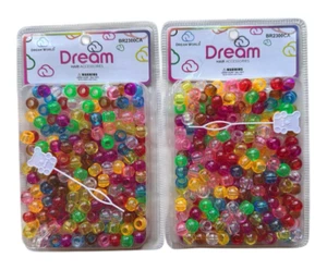 Lot of 2 Dream World Multicolor Hair Beads - BR2300CA - Picture 1 of 2