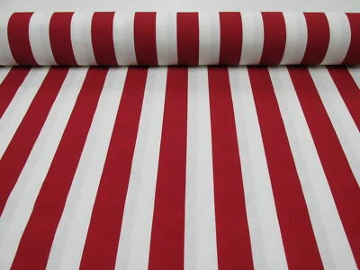 Striped Fabric Sofia Stripes Curtain Material Wide Stripe Cloth 110'' EXTRA wide - Image 1 of 2
