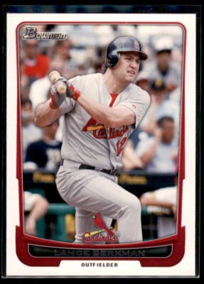 2012 Bowman  Lance Berkman #36 St. Louis Cardinals - Image 1 of 2