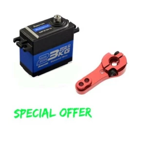 Power HD WP-23KG wasserdicht hohes Drehmoment Titan Digital Servo mit Horn rot ARRMA - Bild 1 von 3