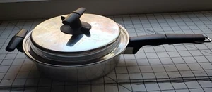 NU-WAY 304-S VACUMATIC VOLLRATH ACERO INOXIDABLE OLLA SARTÉN CACEROLA con Tapa - Imagen 1 de 5