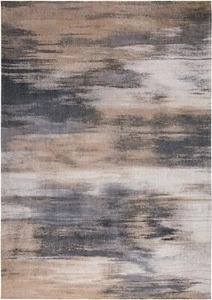 Modern Blurred Atlantic Monetti 9121 Giverney Beige Louis de Poortere deco Rugs - Picture 1 of 12