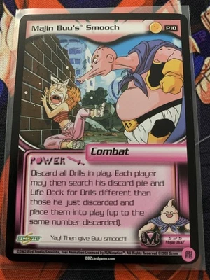 Dragon ball z ccg promo Majin Buu's Smooch P10 DBZ HTF BUU Saga - Image 1 of 2