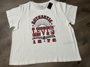Authentic Levis Copper Riveted 1873 T-shirt Size 2X New - Picture 1 of 3