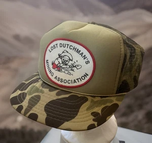 Lost Dutchman’s Mining Assoc. Patch SnapBack Mütze Foam & Mesh Cap Camouflage Vintage - Bild 1 von 11