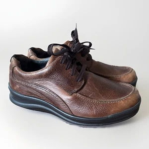 Zapatos cómodos para caminar de cuero SAS Move On marrón sin usar, puntera para hombre EE. UU. 7WW - Imagen 1 de 11