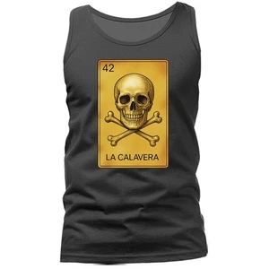 LA CALAVERA MEXICAN LOTERIA CARD TANK TOP - Bild 1 von 11