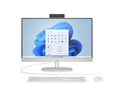 HP 24-cr0000sl i3 23.8" PC All-in-one 8GB RAM 512GB SSD W11H - Immagine 1 di 3