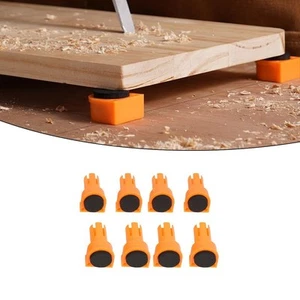 Drill And Press Nylon Bench Dogs Secure Woodworking Projects Square Clamping Pad - Picture 1 of 15