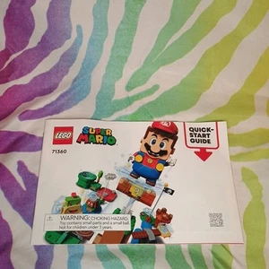 Lego Manuale Istruzioni Super Mario Adventures Corso Iniziale Solo 71360 - Foto 1 di 2