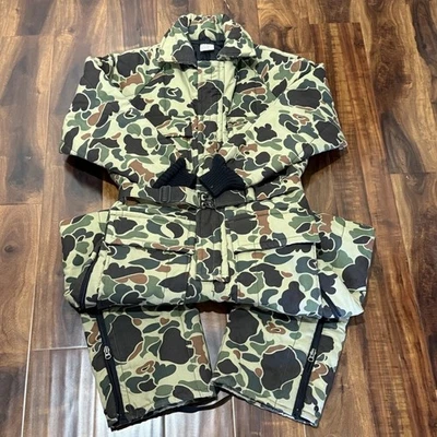 VTG Walls Men Blizzard-Pruf Duck Camo Insulated Coveralls M 38-40Reg USA Hunting - Image 1 of 4