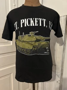 Vintage Ft. Pickett VA Single Stitched T-Shirt Gr. M Army Tank Military Virginia - Bild 1 von 13