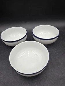 3 Stück Dansk Christianshavn Blau Obst Müslischale 5 Zoll - Bild 1 von 8