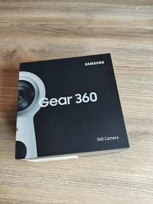 Samsung Gear 360 Sealed 4K White Spherical VR Camera SM-R210 - Image 1 of 4
