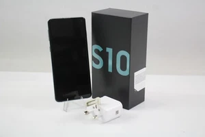Samsung Galaxy S10 (Unlocked) 128GB Prism Green Grade A Original Box - Picture 1 of 7
