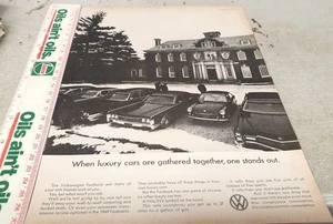 1969 VW Volkswagen TYPE 3 FASTBACK   Original Sales Advert  - Picture 1 of 1