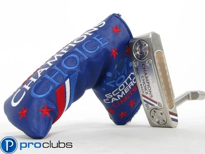 NEW SCOTTY CAMERON CHAMPIONS CHOICE NEWPORT+ BUTTON BACK PUTTER 34" w/HC #452417 - Image 1 of 4