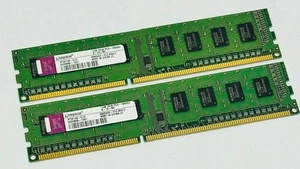 2GB (2x1GB) Kingston KTW149-ELD PC3-10600U 1333MHz DDR3 Non-ECC Computer Memory - Picture 1 of 4