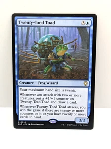 Bloomburrow - Twenty-Toed Toad - Creature - Regular - Blue - Rare - BLC 016 - - Picture 1 of 2