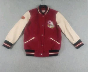 Arizona Jeansjacke Varsity Youth Medium bunt gefüttert Druckknopf - Bild 1 von 19