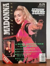 Madonna World Tour rivista magazine Screen Stars Volume 1 UK 1990 Vintage