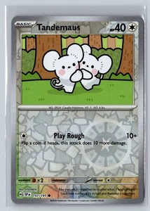 Pokemon Surging Sparks #157/191 Tandemaus Reverse Holo - Picture 1 of 2