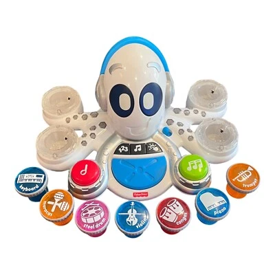 Fisher Price Think Learn Octopus Rocktopus Instrument Music Math Game SEE VIDEO - Image 1 of 4