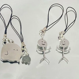 Halloween Ghost Mobile Phone Lanyard Cute Cartoon Metal Ghost Phone Strap - Photo 1 sur 16