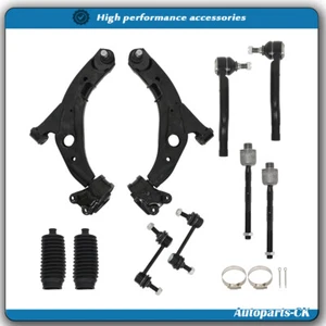 Brazos de control inferiores delanteros K620487 Tierods barra estabilizadora eslabones para Ford Edge 2007 08-14 - Imagen 1 de 11