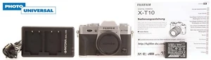 Fuji / Fujifilm X-T10 Gehäuse Silber / Body / X T10 / XT10 / Kamera / Neuwertig - Bild 1 von 7