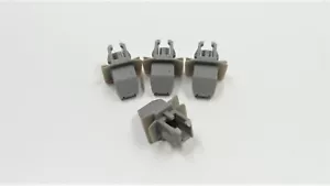 4 NEW GRILLE MOULDING CLIPS FOR 1992 & UP SUBARU PART #: 91017-FA080 - Bild 1 von 3