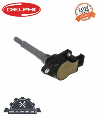 Bobina de encendido Delphi GN10232 | Pieza automática de alta calidad, ajuste universal para Multipl Foto 1 de 4