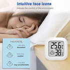 Digital Room Thermometer Indoor Hygrometer Temperature Monitor Humidity Meter HL
