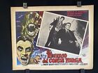 1970 COUNT YORGA,VAMPIRE Robert Quarry Authentic MEXICAN LOBBY CARD~16"x13"~