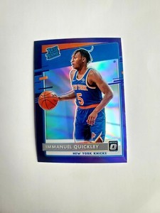 2020-21 IMMANUEL QUICKLEY PANINI DONRUSS OPTIC PURPLE RATED ROOKIE RC #175