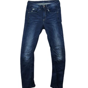 G-STAR RAW | Womens ARC 3D Tapered Slim Fit Blue Cotton Denim Jeans | W24 L32 - Picture 1 of 3