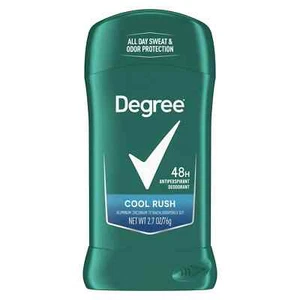 6 Pack MENS COOL RUSH ANTIPERSPIRANT DEODORANT DEGREE STICK 48 HOUR PROT 2.7oz - Picture 1 of 3