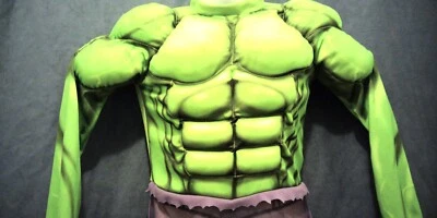 Hulk Avengers Padded Halloween Costume Kid Youth Size M 8-10 Marvel Superhero - Image 1 of 4