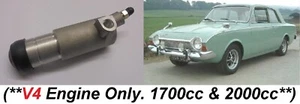 FORD Corsair (1700 V4 & 2000E V4) KUPPLUNGSNEHMERZYLINDER (1") (Okt 65-70) - Bild 1 von 1