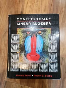 Contemporary Linear Algebra. In Decent Condition. - Picture 1 of 5