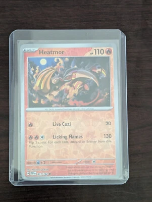 Pokemon TCG: Heatmor 031/162 Sv05: Temporal Forces Reverse Holo - Image 1 of 2
