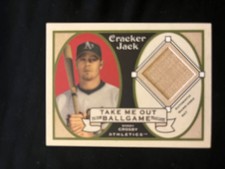 2005 Topps Cracker Jack Take Me Out to the Ballgame Relics Bobby Crosby #TO-BCR