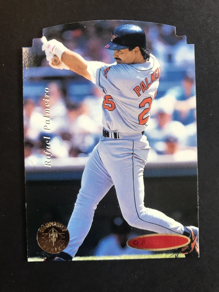 1995 SP Championship Series Die-Cut Rafael Palmeiro #118 - Image 1 of 1
