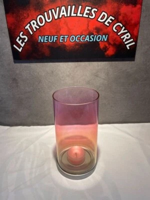 Partylite lampe à bougie Sunrise en verre avec support de bougies - Photo 1/3