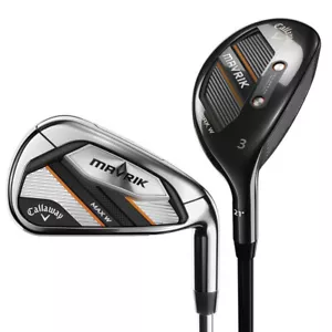 MINT Demo Lady Callaway Mavrik Max W 4-PW+AW Hybrid Irons Catalyst Graphite - Picture 1 of 1