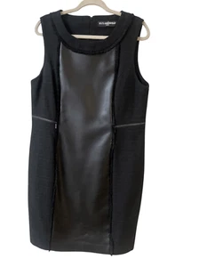 Vestido recto Karl Lagerfeld Paris negro talla grande - Imagen 1 de 4