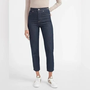Jeans Express cintura súper alta hebilla lateral mamá 8 - Imagen 1 de 7