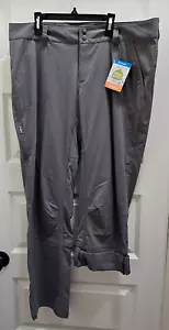 NWT Columbia Women's Saturday Trail II Convertible Pants Gray - 16 - Picture 1 of 13