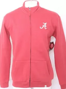 NEW Alabama Crimson Roll Tide Colosseum Athletics Red Full Zip Jacket Men's L - Picture 1 of 9